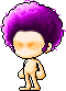 紫色台湾男性发型1