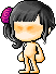 黑色邻家妹发型