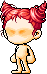 红色朝天椒发型