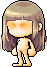 褐色恬静女生发型