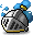 蓝色头盔