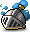 蓝色头盔