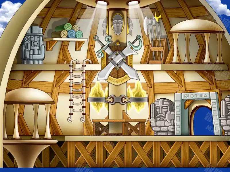 天空之城武器店